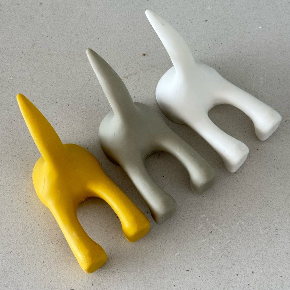 IKEA Set of Three Dog Tail Wall Hooks